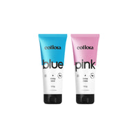 KIT PET DUO MÁSCARAS PIGMENTADORAS AZUL E ROSA COLLORA (2 ITENS)